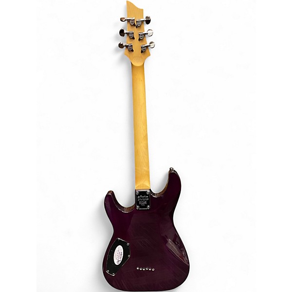 Used Schecter Guitar Research Omen Extreme 6 Electric Magenta Solid Body Electric Guitar