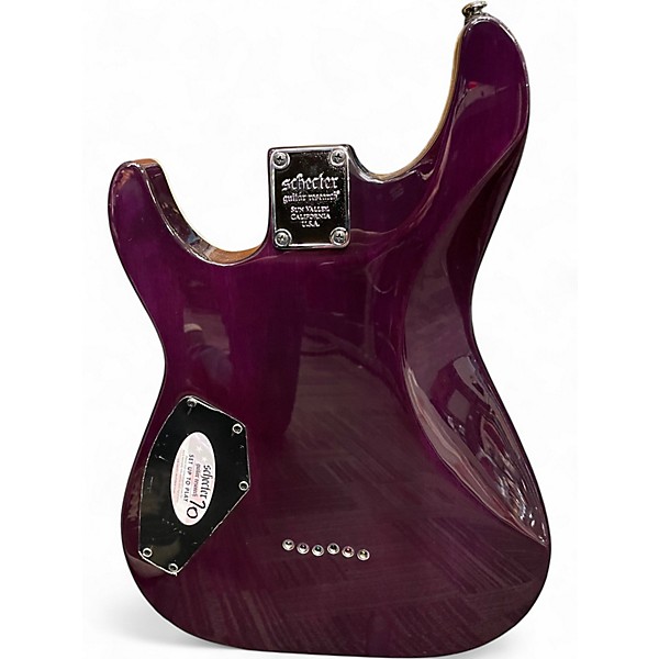 Used Schecter Guitar Research Omen Extreme 6 Electric Magenta Solid Body Electric Guitar