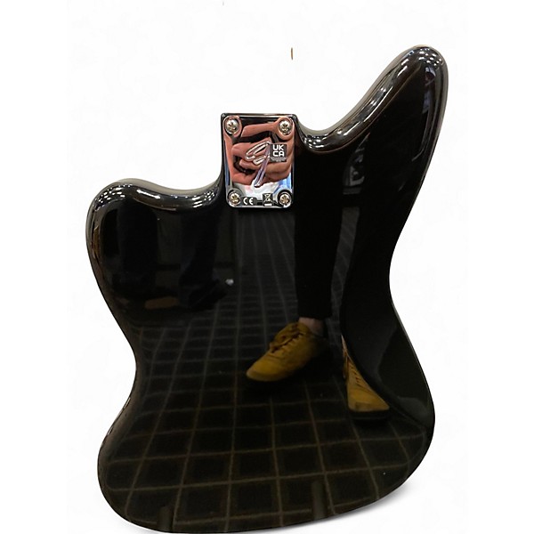 Used Fender Vintera II 70s Jaguar Black Solid Body Electric Guitar