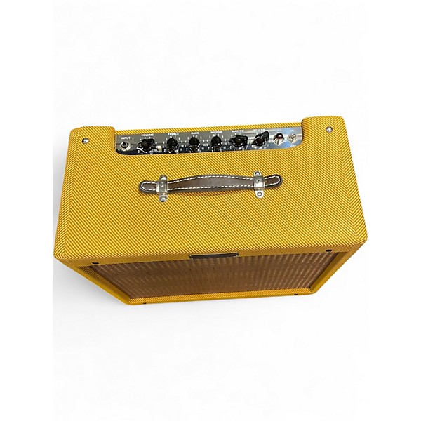 Used Fender Blues Junior Lacquered Tweed Tube Guitar Combo Amp