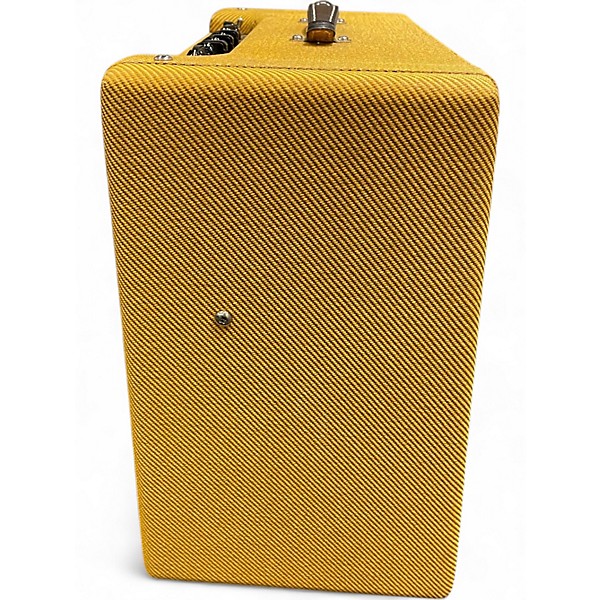 Used Fender Blues Junior Lacquered Tweed Tube Guitar Combo Amp