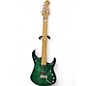 Used Ernie Ball jp15 green flame top Solid Body Electric Guitar thumbnail