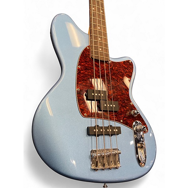 Used Ibanez TMB100 Lake Placid Blue Electric Bass Guitar