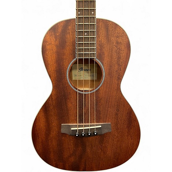 Used Ibanez PNB14E Natural Acoustic Bass Guitar