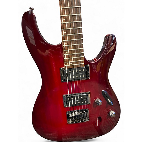 Used Ibanez S521 RED BURST Solid Body Electric Guitar