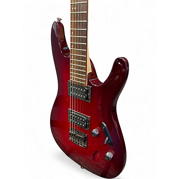 Used Ibanez S521 RED BURST Solid Body Electric Guitar