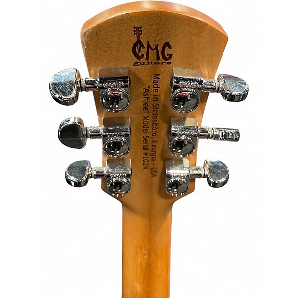 Used 2024 CMG Guitars ASHLEE 2 Color Sunburst Solid Body Electric Guitar