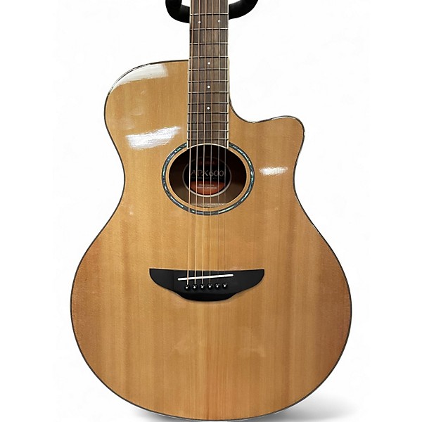 Used Yamaha APX600 Natural Acoustic Electric Guitar