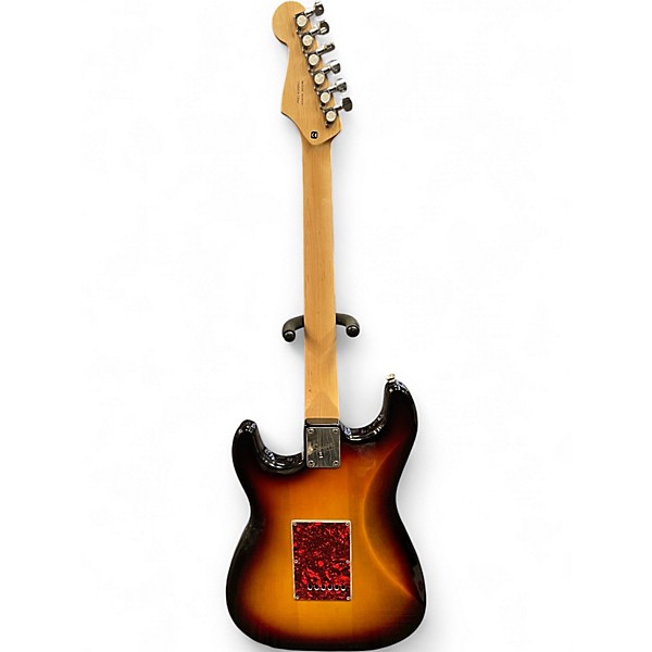Used Squier Standard Stratocaster 2 Tone Sunburst Solid Body Electric Guitar