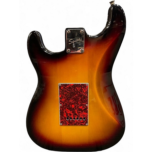 Used Squier Standard Stratocaster 2 Tone Sunburst Solid Body Electric Guitar