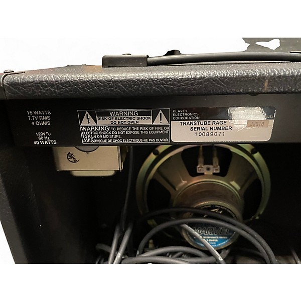 Used Peavey Rage 158 1X8 15W Guitar Combo Amp
