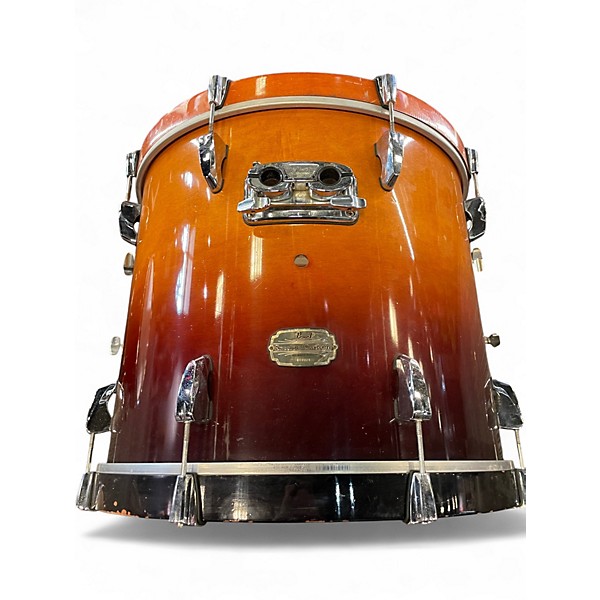 Used Pearl 5 Piece Session Custom 2 Color Sunburst Drum Kit