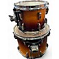 Used Pearl 5 Piece Session Custom 2 Color Sunburst Drum Kit