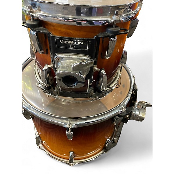 Used Pearl 5 Piece Session Custom 2 Color Sunburst Drum Kit