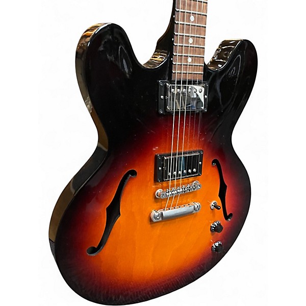Used Gibson ES335 Studio 2 Color Sunburst Solid Body Electric Guitar