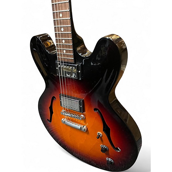 Used Gibson ES335 Studio 2 Color Sunburst Solid Body Electric Guitar