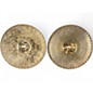 Used Zildjian 14in A Custom Mastersound Hi Hat Pair Cymbal