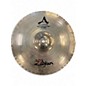Used Zildjian 14in A Custom Mastersound Hi Hat Pair Cymbal