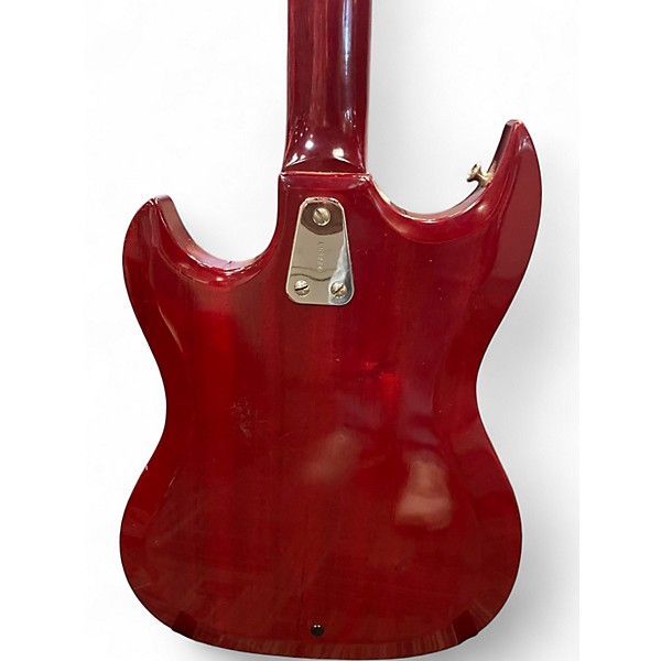 Vintage 1970s Hagstrom HG801 RED Solid Body Electric Guitar