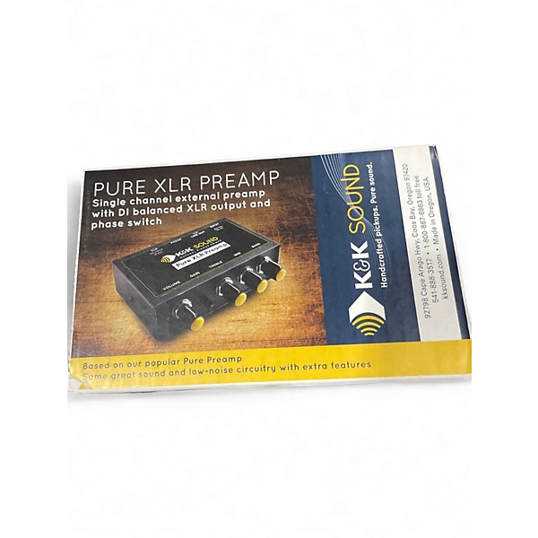 Used K&K pure xl preamp Guitar Preamp