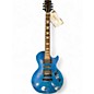 Vintage 1993 Gibson Les Paul Studio Lite M-III Trans Blue Solid Body Electric Guitar