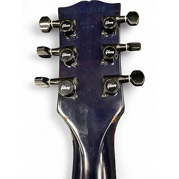 Vintage 1993 Gibson Les Paul Studio Lite M-III Trans Blue Solid Body Electric Guitar