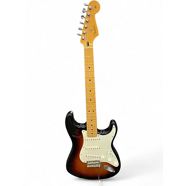 Used Fender Player Stratocaster 3 Tone Sunburst Solid Body Electric Guitar