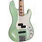 Used Fender Deluxe Precision Bass Special Sea Foam Green Metallic Electric Bass Guitar