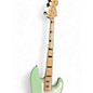 Used Fender Deluxe Precision Bass Special Sea Foam Green Metallic Electric Bass Guitar