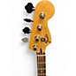 Used Fender Standard Jazz Bass Black and White Electric Bass Guitar
