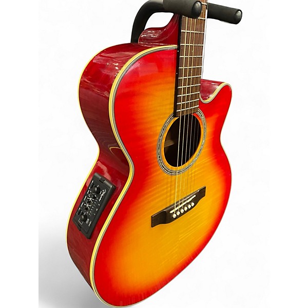 Used Takamine EG540C CHERRY BURST Acoustic Electric Guitar