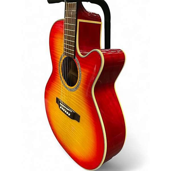 Used Takamine EG540C CHERRY BURST Acoustic Electric Guitar