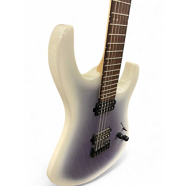 Used Donner DMT100 METALLIC PURPLE REVERSE BURST Solid Body Electric Guitar
