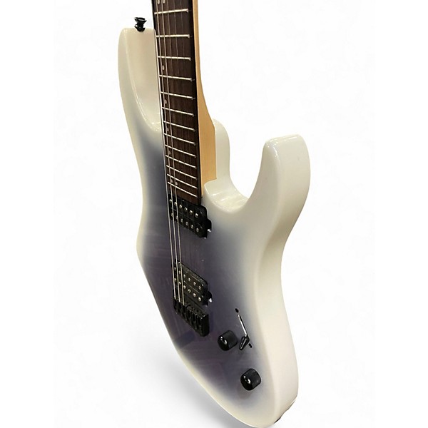 Used Donner DMT100 METALLIC PURPLE REVERSE BURST Solid Body Electric Guitar
