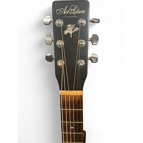 Used Art & Lutherie Folk Cedar Black Acoustic Guitar