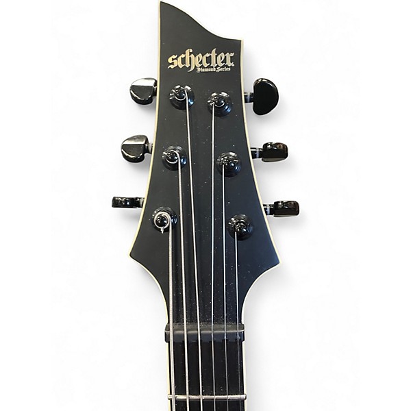 Used Schecter Guitar Research C-1 HT SLS Elite Evil TWIN BLACK Solid Body Electric Guitar
