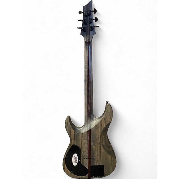 Used Schecter Guitar Research C-1 HT SLS Elite Evil TWIN BLACK Solid Body Electric Guitar