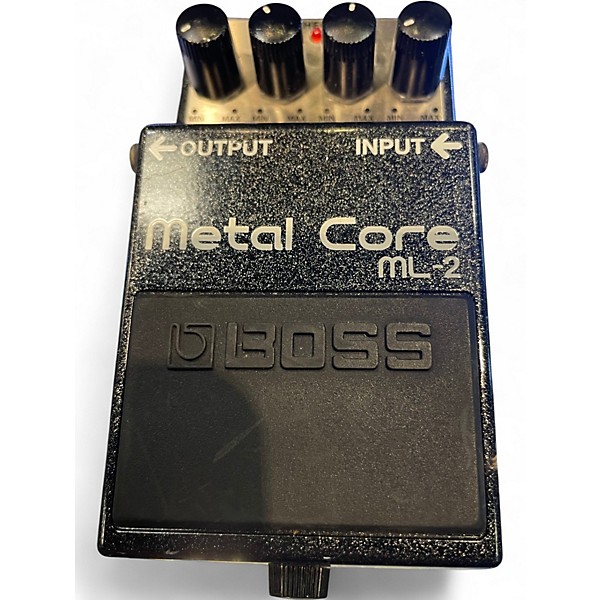 Used BOSS ML2 Metal Core Distortion Effect Pedal