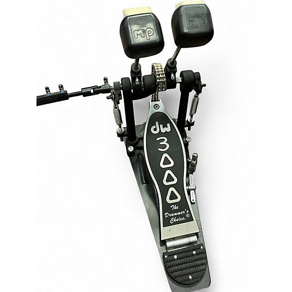 Used DW 3000 Series Double Double Bass Drum Pedal