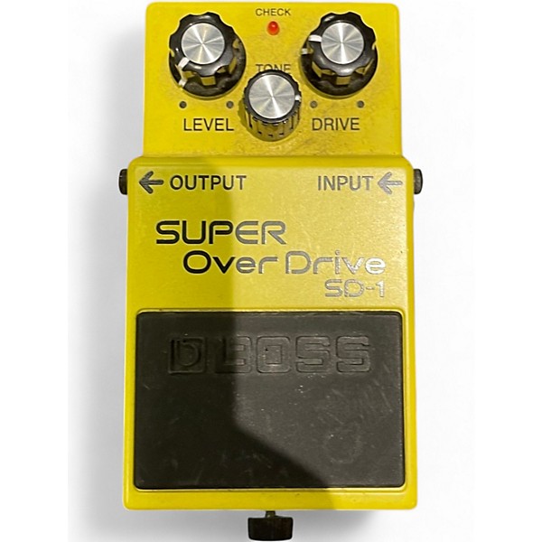 Used BOSS SD1 Super Overdrive Effect Pedal