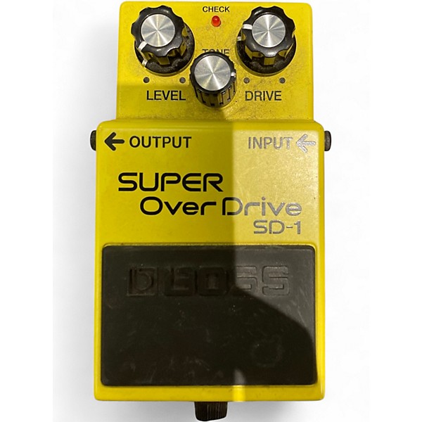 Used BOSS SD1 Super Overdrive Effect Pedal