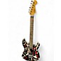 Used EVH ART SERIES RED/BLACK/WHITE Solid Body Electric Guitar thumbnail
