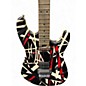 Used EVH ART SERIES RED/BLACK/WHITE Solid Body Electric Guitar