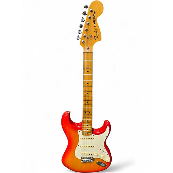 Vintage 1979 Fender STRATOCASTER Cherry Sunburst Solid Body Electric Guitar