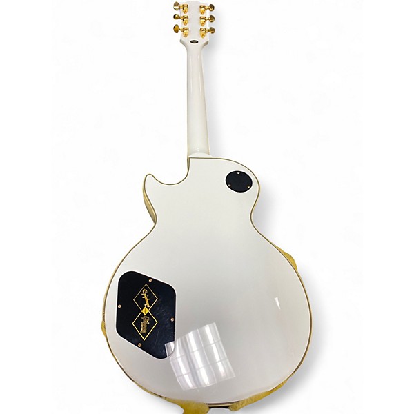 Used Epiphone INSPIRED BY GIBSON CUSTOM LES PAUL Alpine White Solid Body Electric Guitar