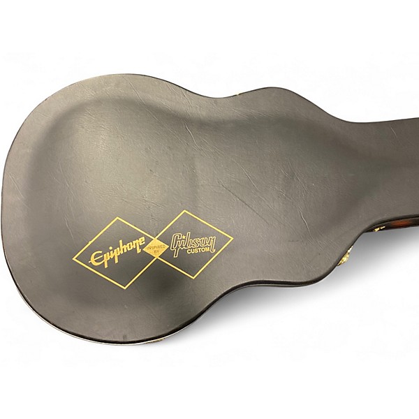 Used Epiphone INSPIRED BY GIBSON CUSTOM LES PAUL Alpine White Solid Body Electric Guitar