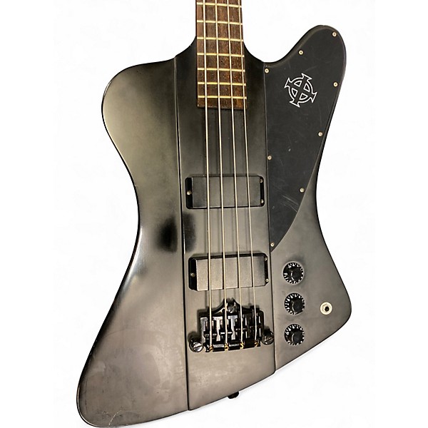 Used Epiphone Gothic Thunderbird IV Black Electric Bass Guitar