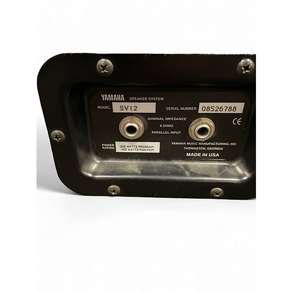 Used Yamaha Sv12 Unpowered Speaker