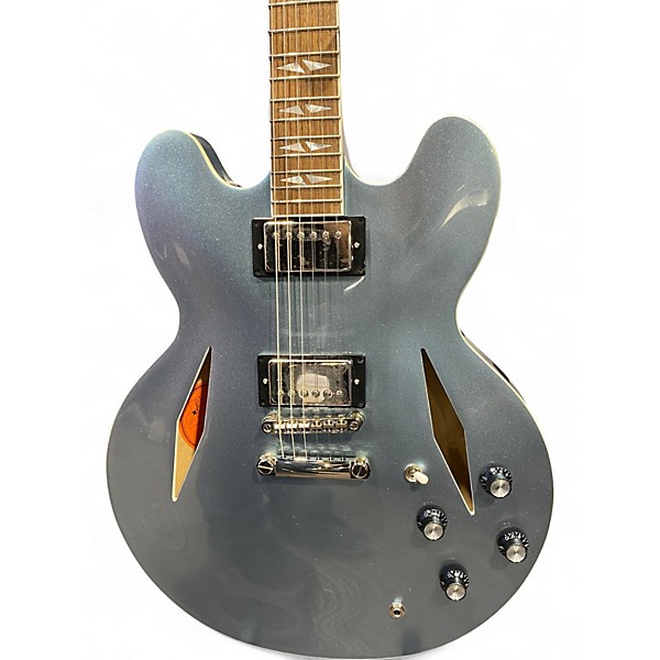 Used Epiphone Dave Grohl DG-335 Pelham Blue Hollow Body Electric Guitar