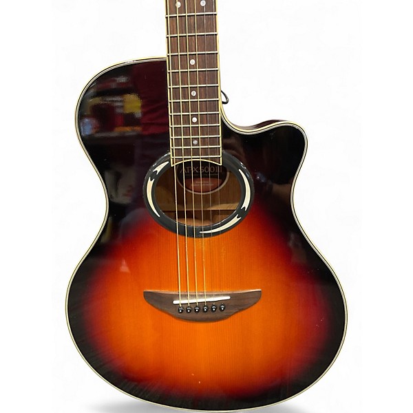 Used Yamaha APX500III 2 Color Sunburst Acoustic Electric Guitar